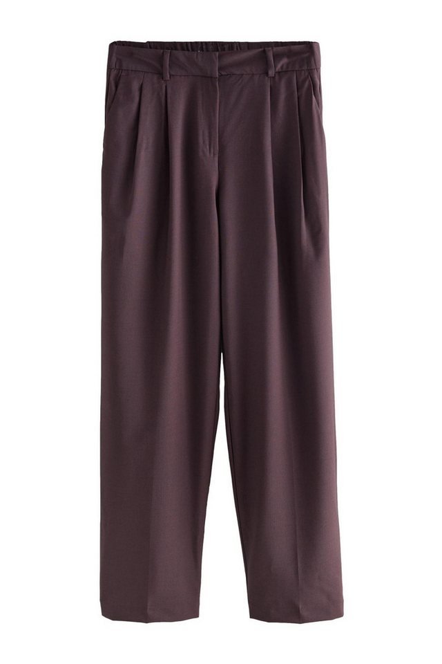 Next Anzughose Premium Staight Fit Hose aus Wollgemisch (1-tlg) von Next
