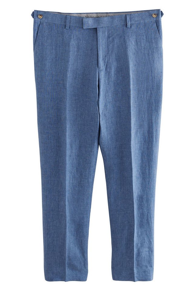 Next Anzughose Slim Fit Signature Leomaster Anzughose aus Leinen (1-tlg) von Next