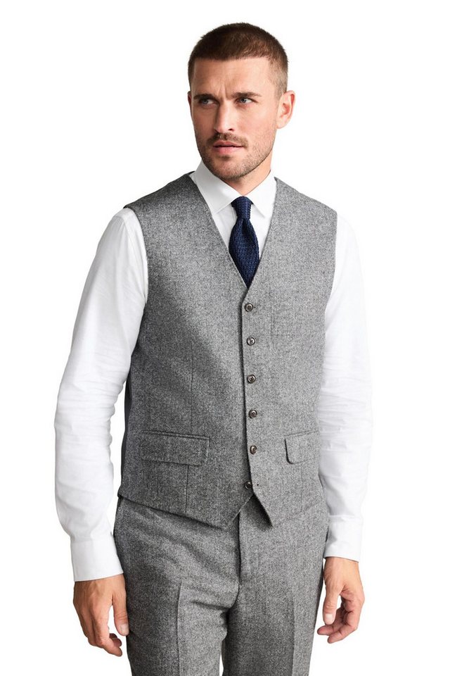 Next Anzugweste Signature Donegal Anzugweste, Abraham Moon Wolle (1-tlg) von Next