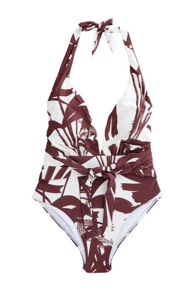 Next Badeanzug Bauchformender Neckholder-Badeanzug (1-St) von Next