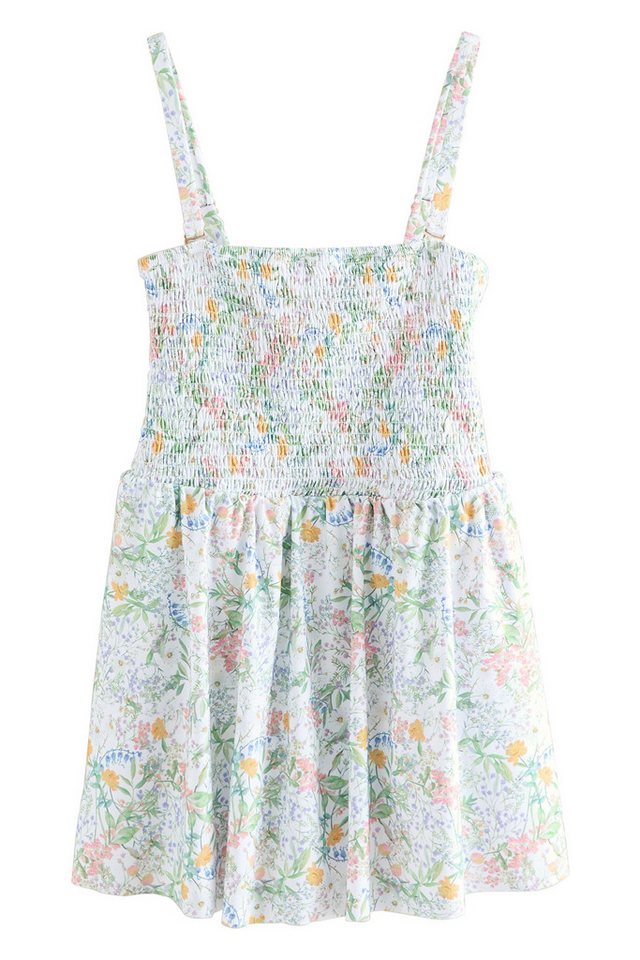 Next Badeanzug Formender, gesmokter Bandeau-Badeanzug mit Rock (1-St) von Next