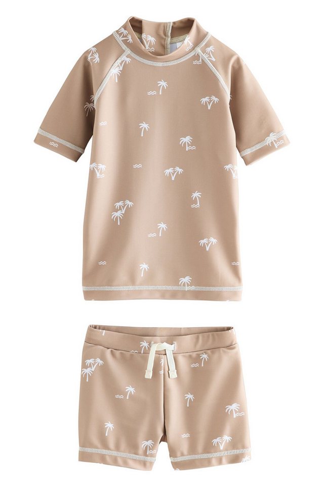 Next Badeanzug Sonnenschutztop und Shorts im Set (2-St) von Next