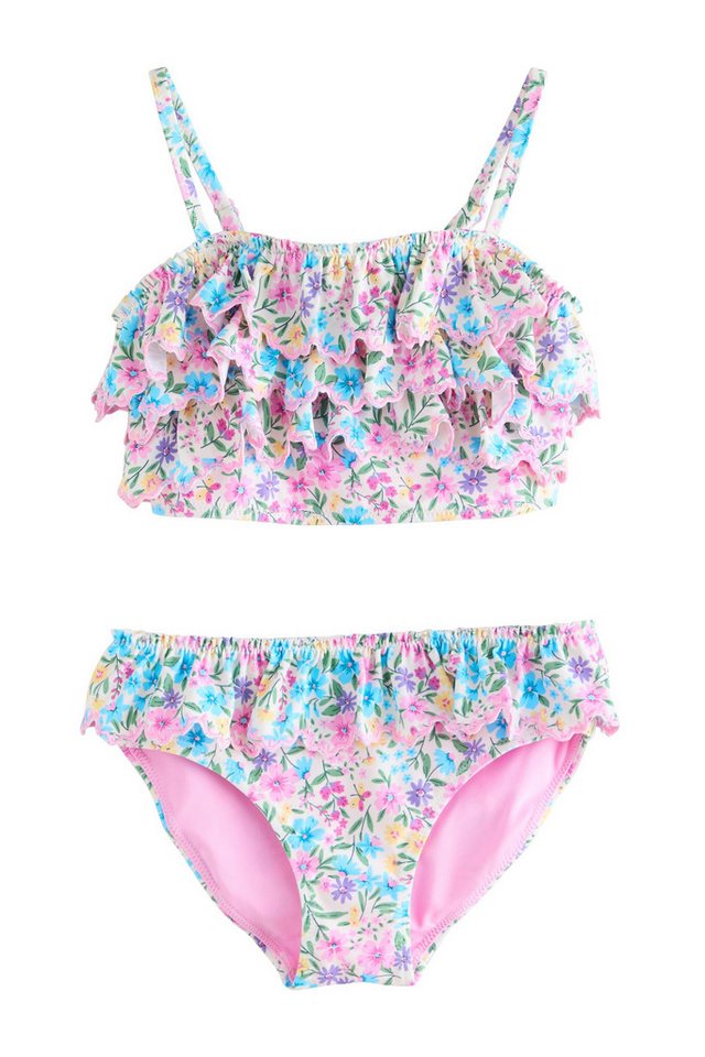 Next Bandeau-Bikini Bikini mit Rüschen (2-St) von Next
