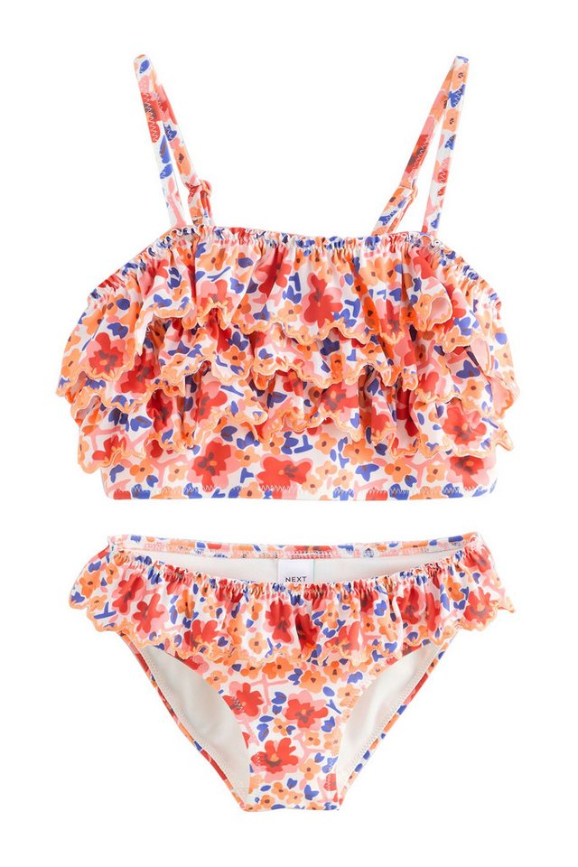 Next Bandeau-Bikini Bikini mit Rüschen (2-St) von Next