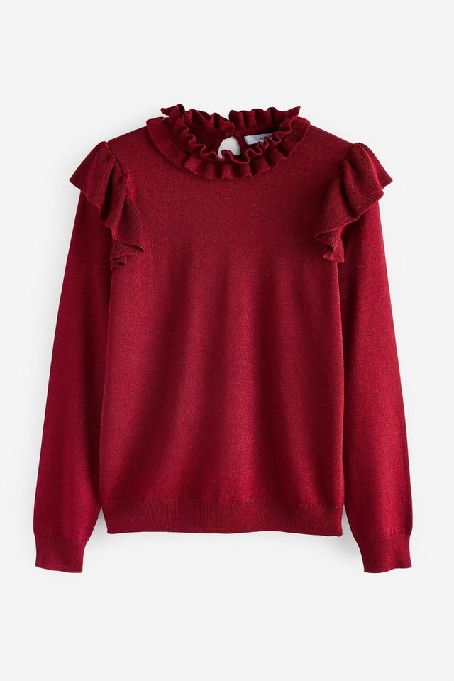 Next Bandeau-Bikini-Top Glitzernder Pullover mit Raffung (1-St) von Next