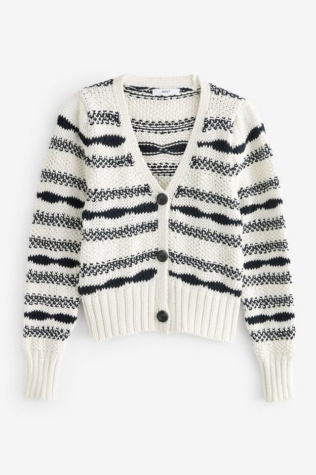 Next Bandeau-Bikini-Top Strickjacke mit Nahtstreifen (1-St) von Next