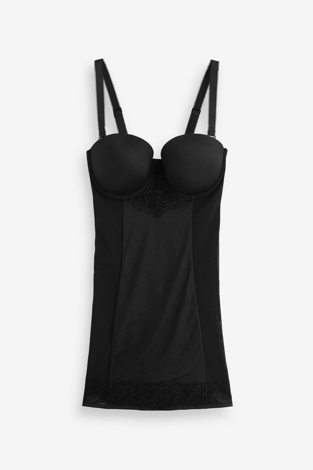 Next Bandeau-Bikini-Top Wattierter DD+ Unterrock, starke Bauchkontrolle (1-St) von Next