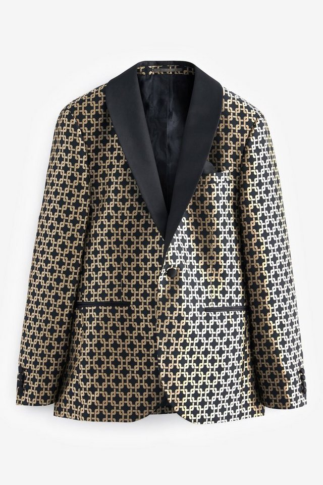 Next Baukastensakko EDIT Jacquard-Blazer im Slim Fit (1-tlg) von Next