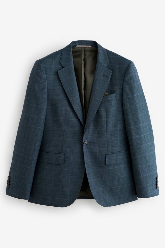 Next Baukastensakko Slim Fit Signature Karierter Anzug Zignone: Sakko (1-tlg) von Next