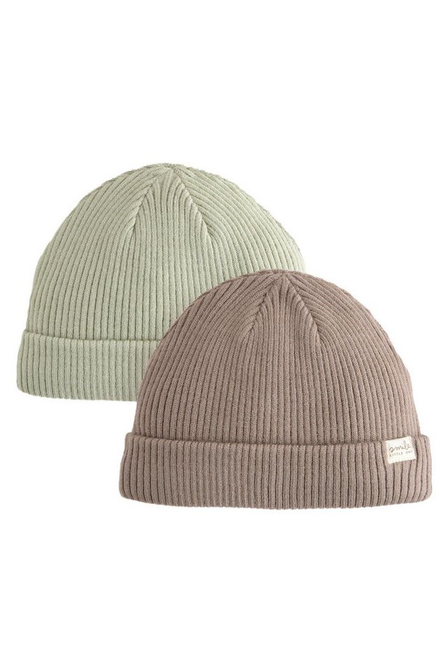 Next Beanie 2er-Pack Baby-Strickmützen (2-St) von Next