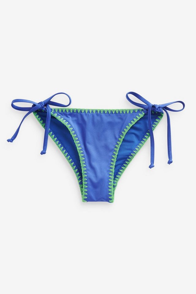 Next Bikini-Hose Bestickte Bikinihose zum seitlichen Binden (1-St) von Next