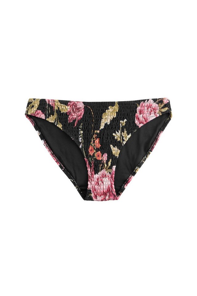Next Bikini-Hose Gesmokte Brazilian-Bikinihose, hoher Beinschnitt (1-St) von Next