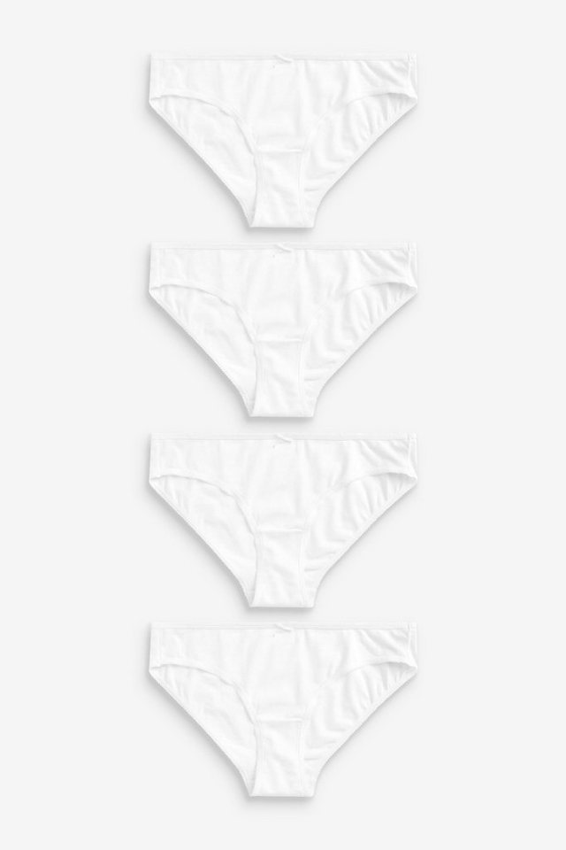 Next Bikinislip Bikini-Slips mit hohem Baumwollanteil im 4er-Pack (4-St) von Next