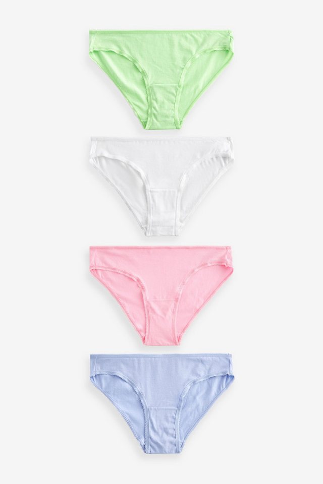 Next Bikinislip Bikini-Slips mit hohem Baumwollanteil im 4er-Pack (6-St) von Next