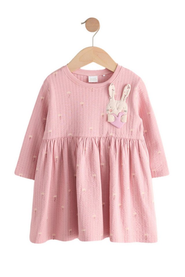 Next Blusenkleid Verziertes Kleid mit langen Ärmeln (1-tlg) von Next