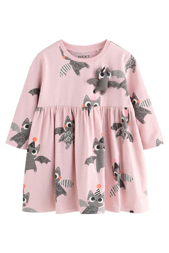 Next Blusenkleid Verziertes Kleid mit langen Ärmeln (1-tlg) von Next