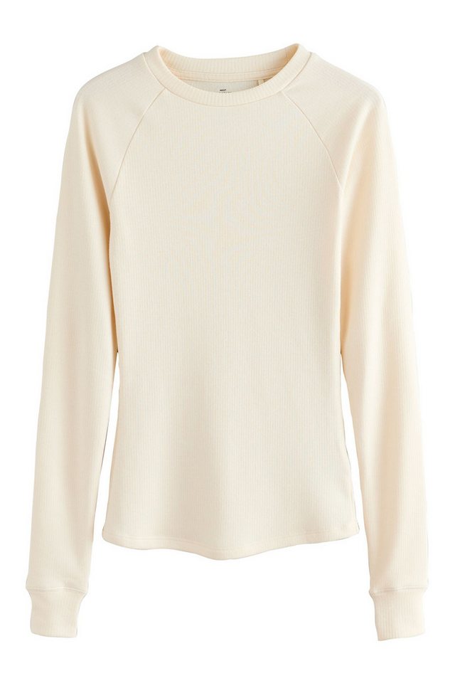 Next Blusenshirt Langärmeliges Thermo-Sweatshirt mit Raglanärmeln (1-tlg) von Next