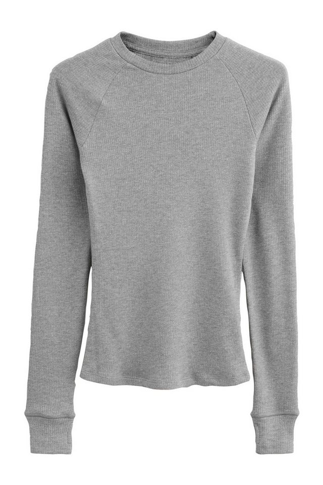 Next Blusenshirt Langärmeliges Thermo-Sweatshirt mit Raglanärmeln (1-tlg) von Next