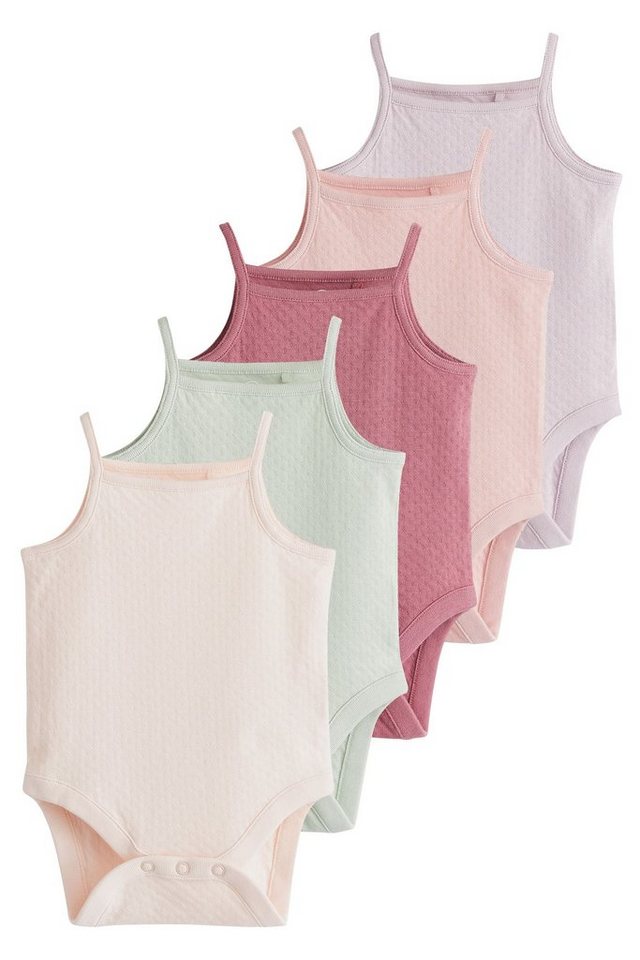 Next Body Baby-Trägerbodys im 5er-Pack (5-tlg) von Next