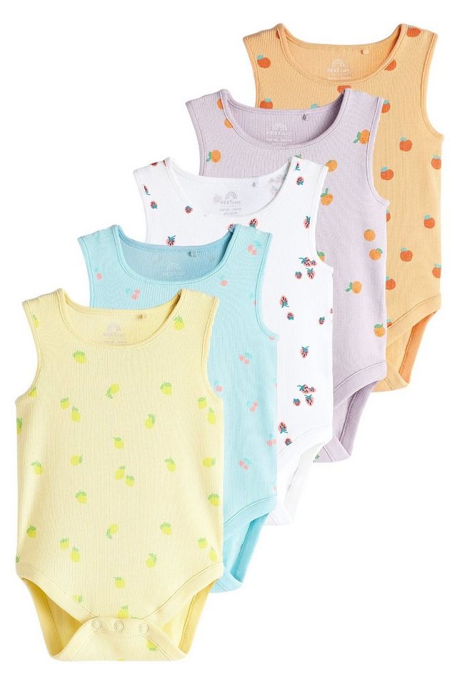 Next Body Trägerbodys für Babys, 5er-Pack (5-tlg) von Next