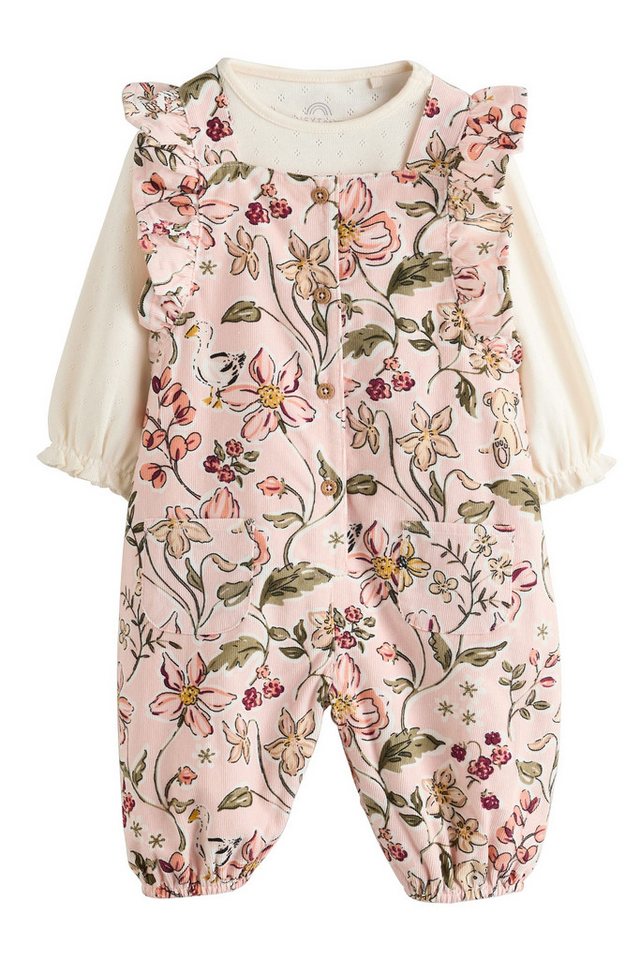 Next Body & Hose Baby Cord-Latzhose und Bodysuit im 2-teiligen Set (2-tlg) von Next