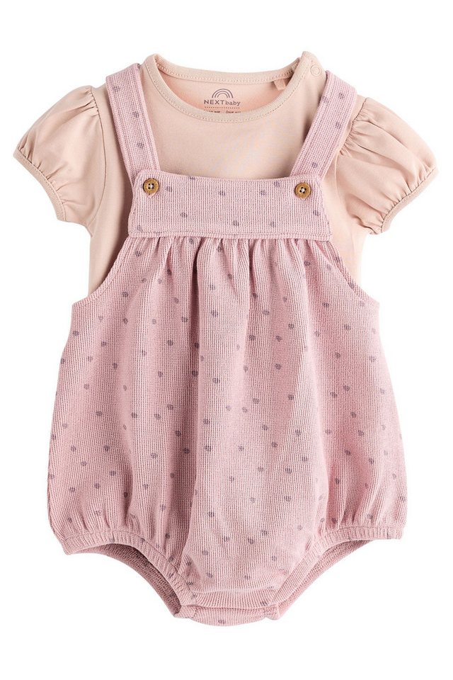 Next Body & Hose Baby Strampler mit Pluderhose + Kurzarm-Bodysuit (2-tlg) von Next