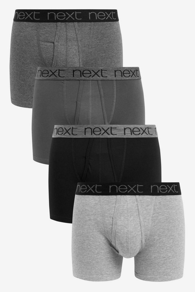 Next Boxershorts A-Front Boxershorts, 4er-Pack (4-St) von Next