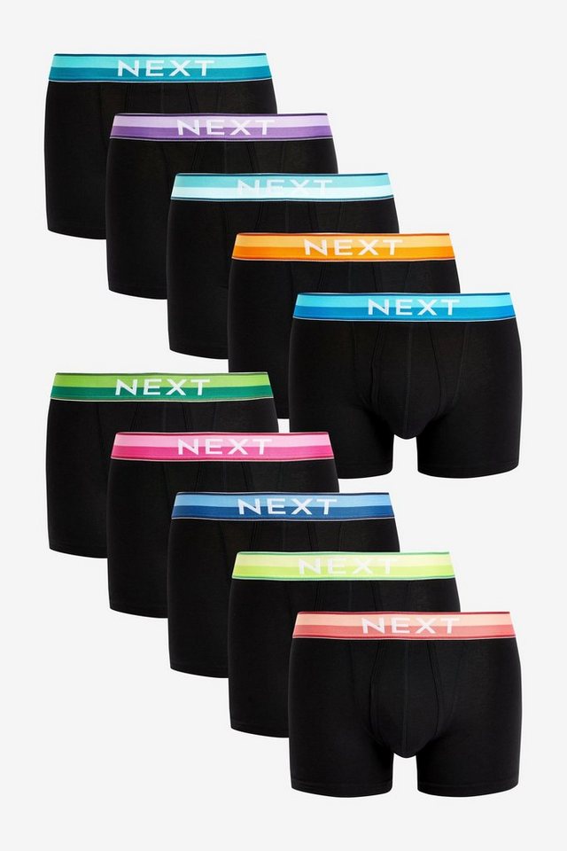 Next Boxershorts Boxershorts A-Front, 10er-Pack (10-St) von Next