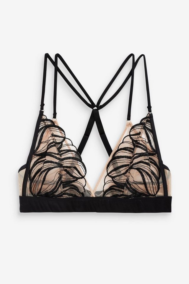 Next Bralette-BH Unwattierter, bügelloser BH mit Stickerei (1-tlg) von Next