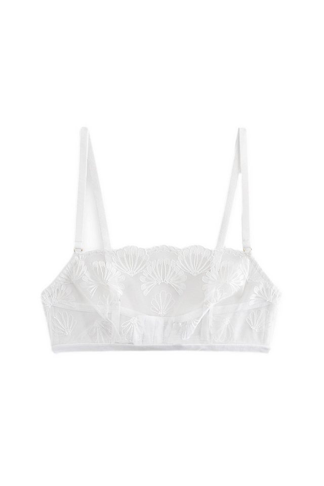 Next Bralette-BH Unwattierter, bügelloser BH mit Stickerei (1-tlg) von Next