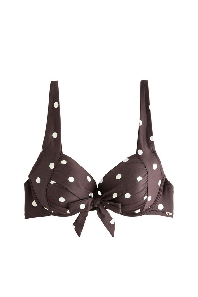 Next Bügel-Bikini-Top Wattiertes Bikinioberteil mit Bügel und Schleife (1-St) von Next