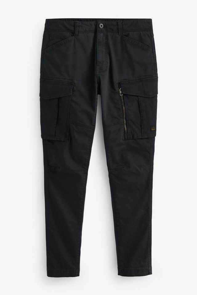 Next Cargohose Slim Fit Stretch-Cargohose mit Zierreißverschluss (1-tlg) von Next