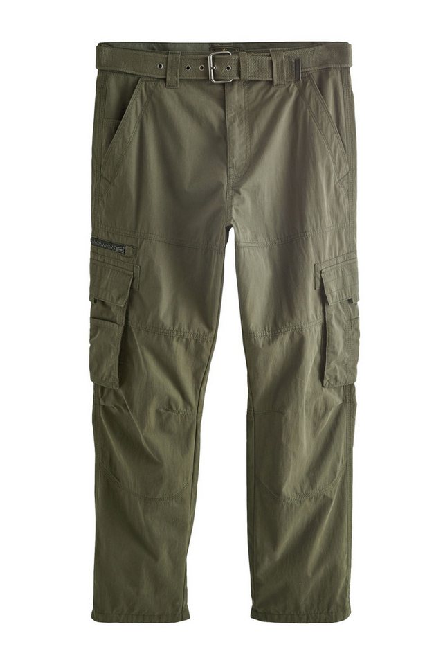 Next Cargohose Relaxed Fit Funktions-Cargohose mit Gürtel (2-tlg) von Next