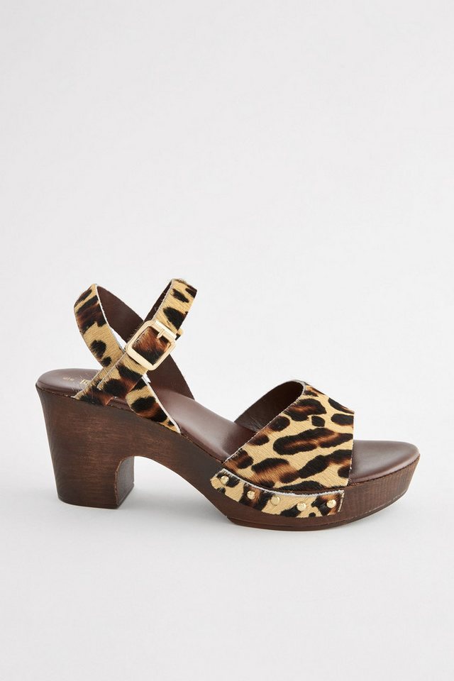 Next Clog-Sandaletten mit Absatz Clog (1-tlg) von Next