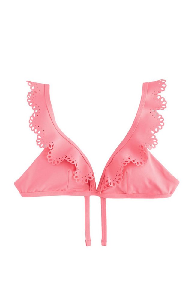 Next Crop-Bikini-Top Bikinitop mit tiefem Ausschnitt und Laser-Cuts (1-St) von Next