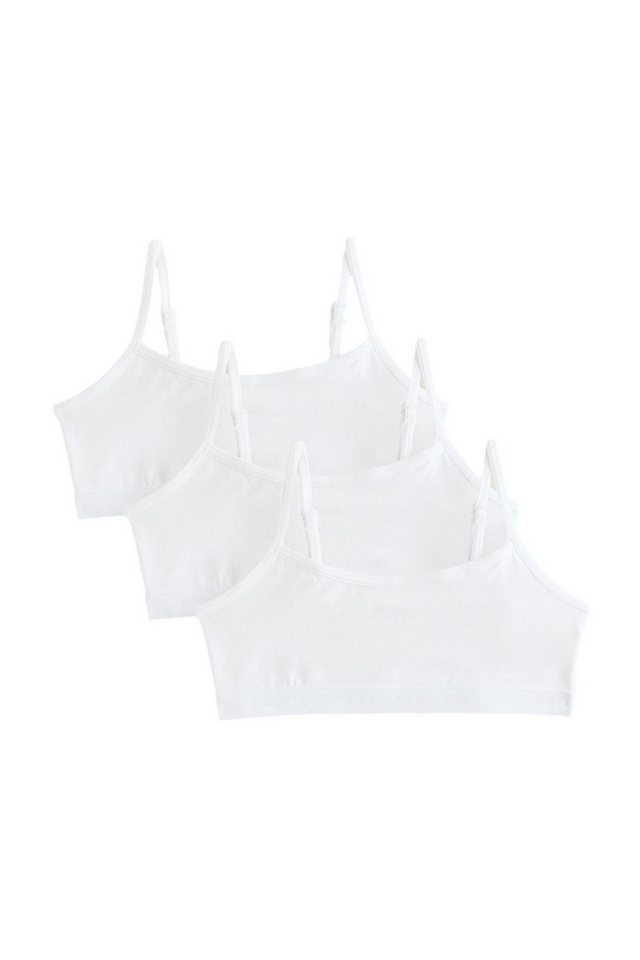 Next Crop-Top 3er-Pack verkürzte Trägertops (3-tlg) von Next