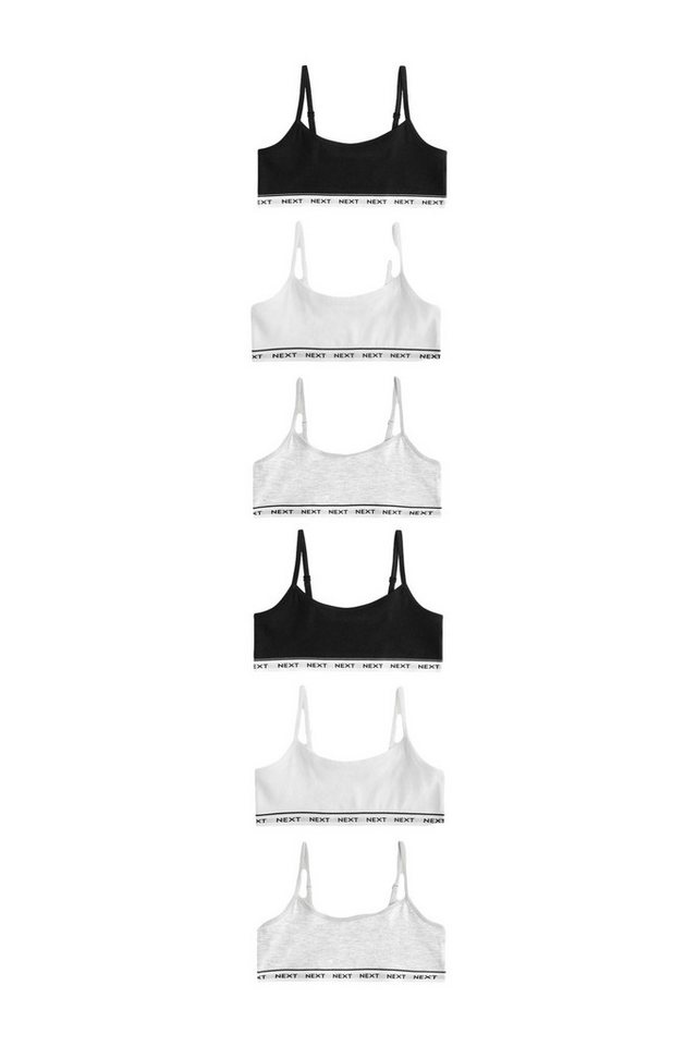 Next Crop-Top Kurze-Trägertops, 7er-Pack (7-tlg) von Next