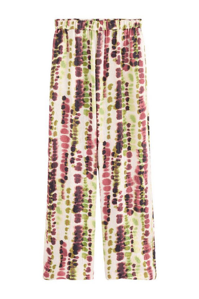 Next Dehnbund-Hose Satinhose mit weitem Bein, Kurzgröße (1-tlg) von Next