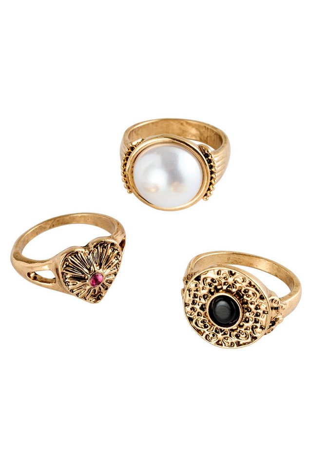 Next Fingerring Ring-Pack mit Herz-Anhänger (1-tlg) von Next