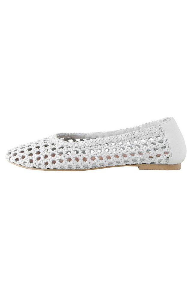 Next Forever Comfort® Ballerinas aus geflochtenem Leder Ballerina (1-tlg) von Next