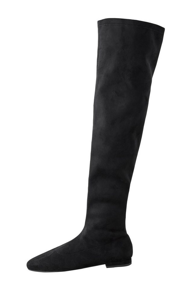 Next Forever Comfort® Flache Overknee-Sockenstiefel Stiefel (1-tlg) von Next