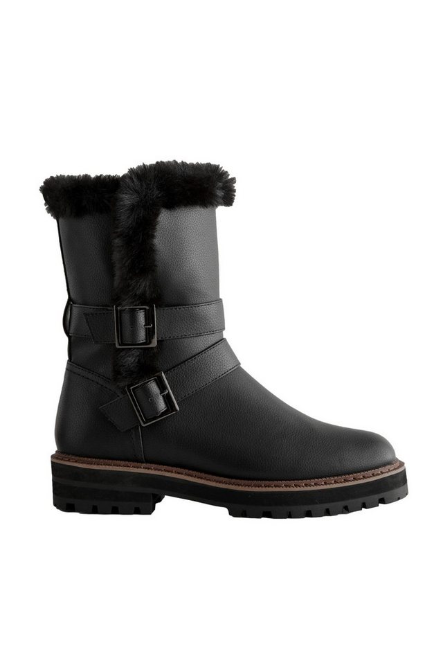 Next Forever Comfort® Stiefeletten mit Kunstfell Stiefelette (1-tlg) von Next