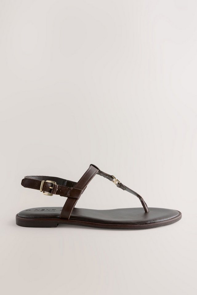 Next Forever Comfort® Zehentrenner mit Metalldetails Sandale (1-tlg) von Next