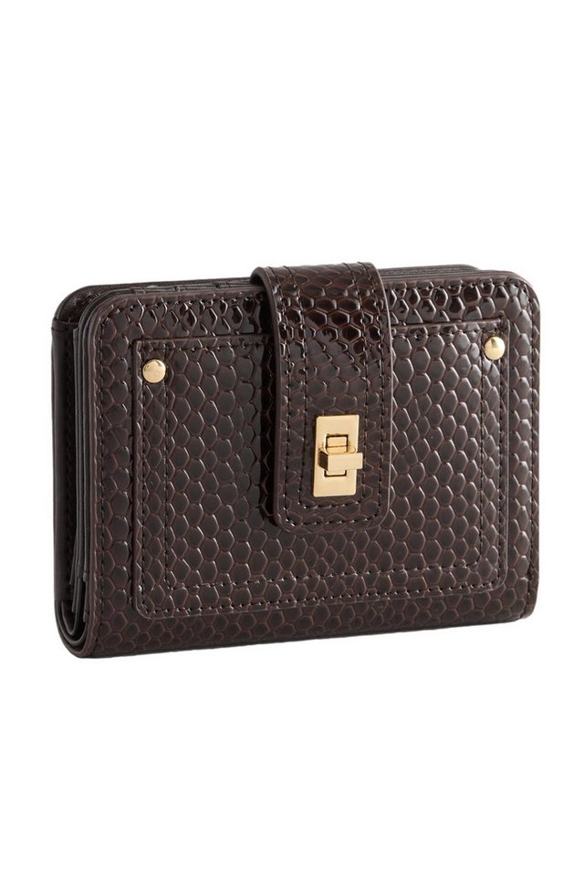 Next Geldbörse Geldbörse mit Rundum-Reißverschluss + Kroko-Optik (1-tlg) von Next