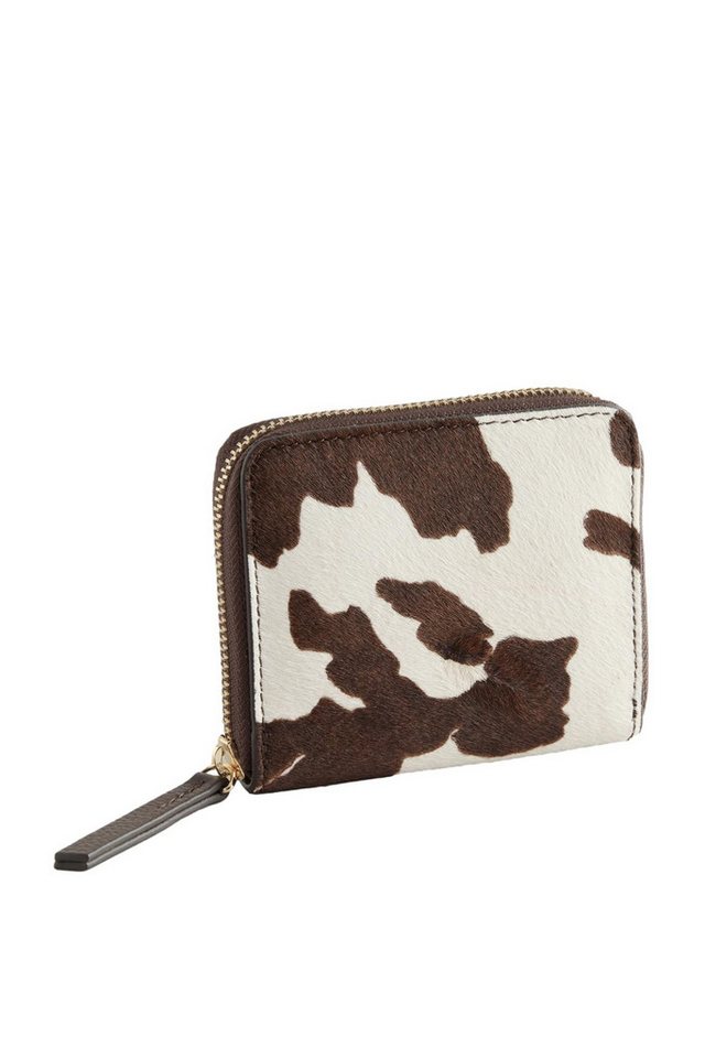 Next Geldbörse Mittelgroßes Ledertäschchen mit Kuh-Print (1-tlg) von Next