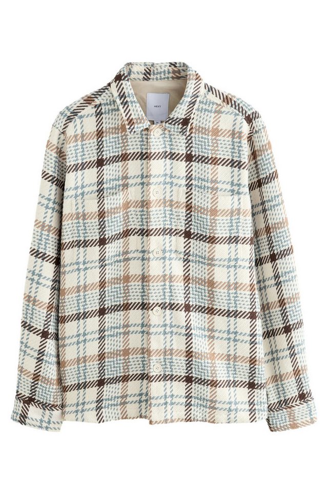 Next Hemdjacke Hemdjacke aus Twill mit Karomuster (1-St) von Next