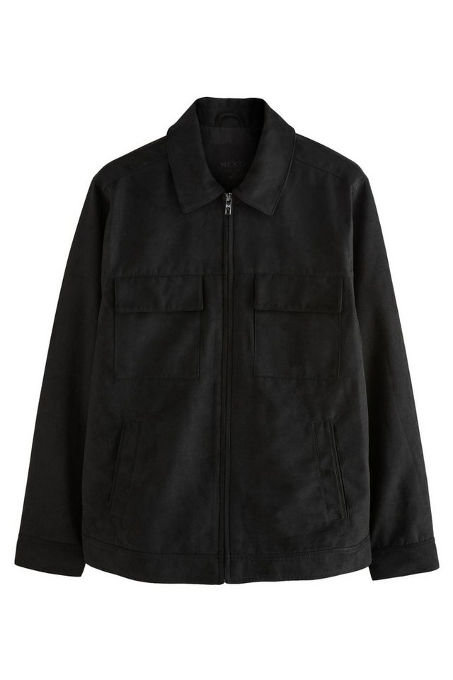 Next Hemdjacke Hemdjacke aus Velourskunstleder (1-St) von Next