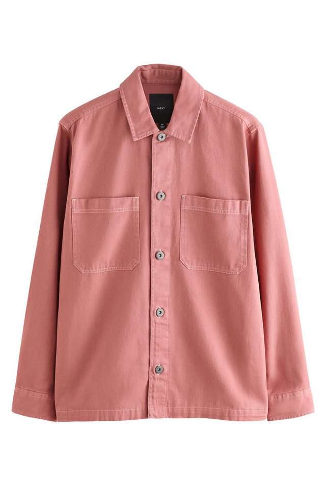 Next Hemdjacke Hemdjacke mit Kontrastnaht aus 100 % Baumwolle (1-St) von Next