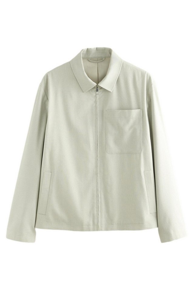 Next Hemdjacke Leichte Seersucker-Hemdjacke mit Streifenstruktur (1-St) von Next