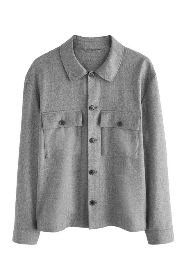 Next Hemdjacke Signature Hemdjacke aus 100 % REDA Merinowolle (1-St) von Next